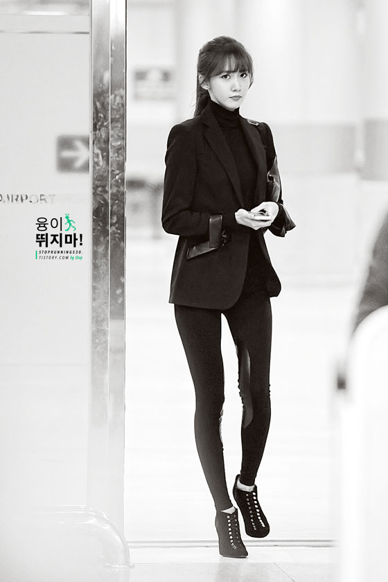 SNSD Yoona Ralph Lauren airport fashion 141107