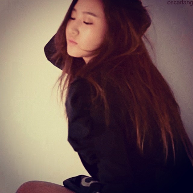 Girls Generation Yuri sleepy Instagram
