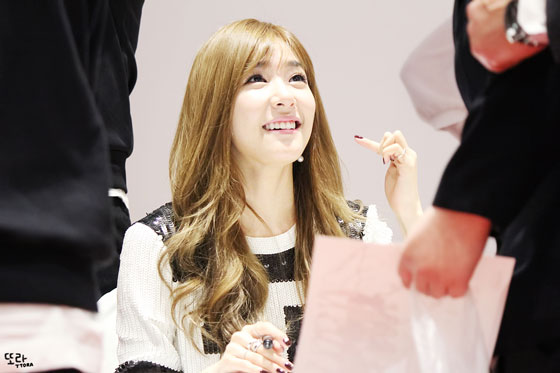 SNSD Tiffany Lotte fan signing event 2014