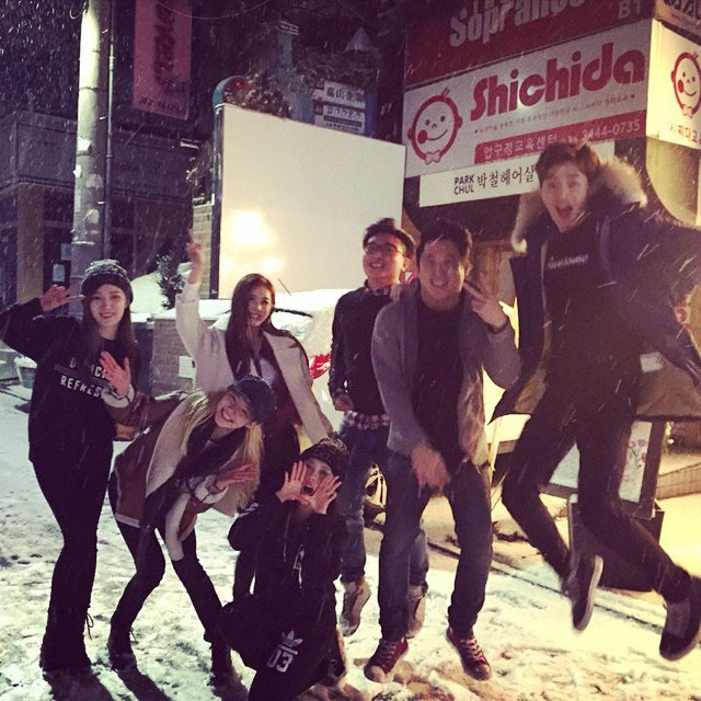 SNSD Hyoyeon Instagram first snow 2014