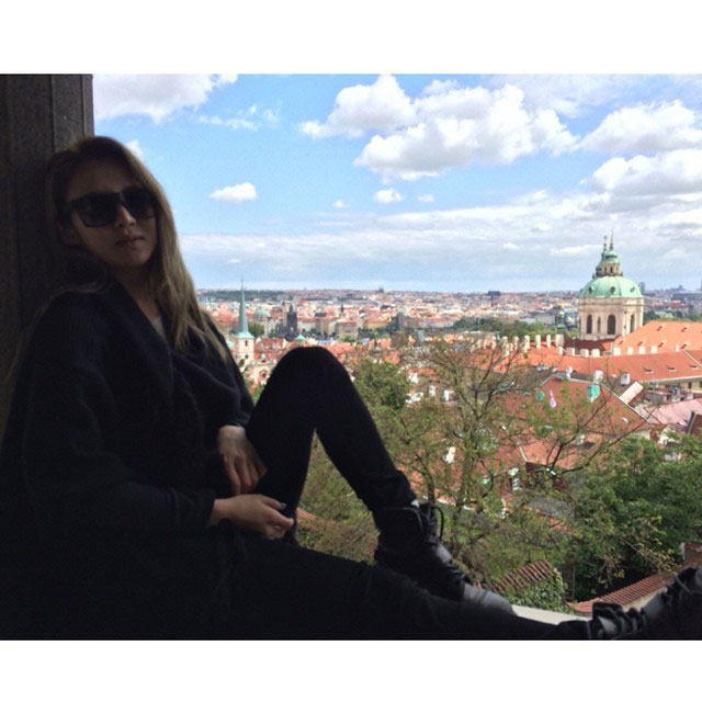 SNSD Hyoyeon Instagram Prague trip 2014