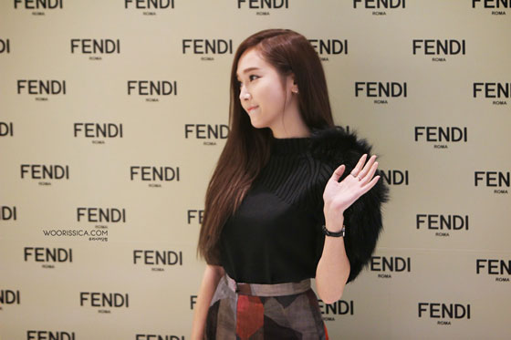 Jessica Jung Fendi event Seoul Lotte World Mall