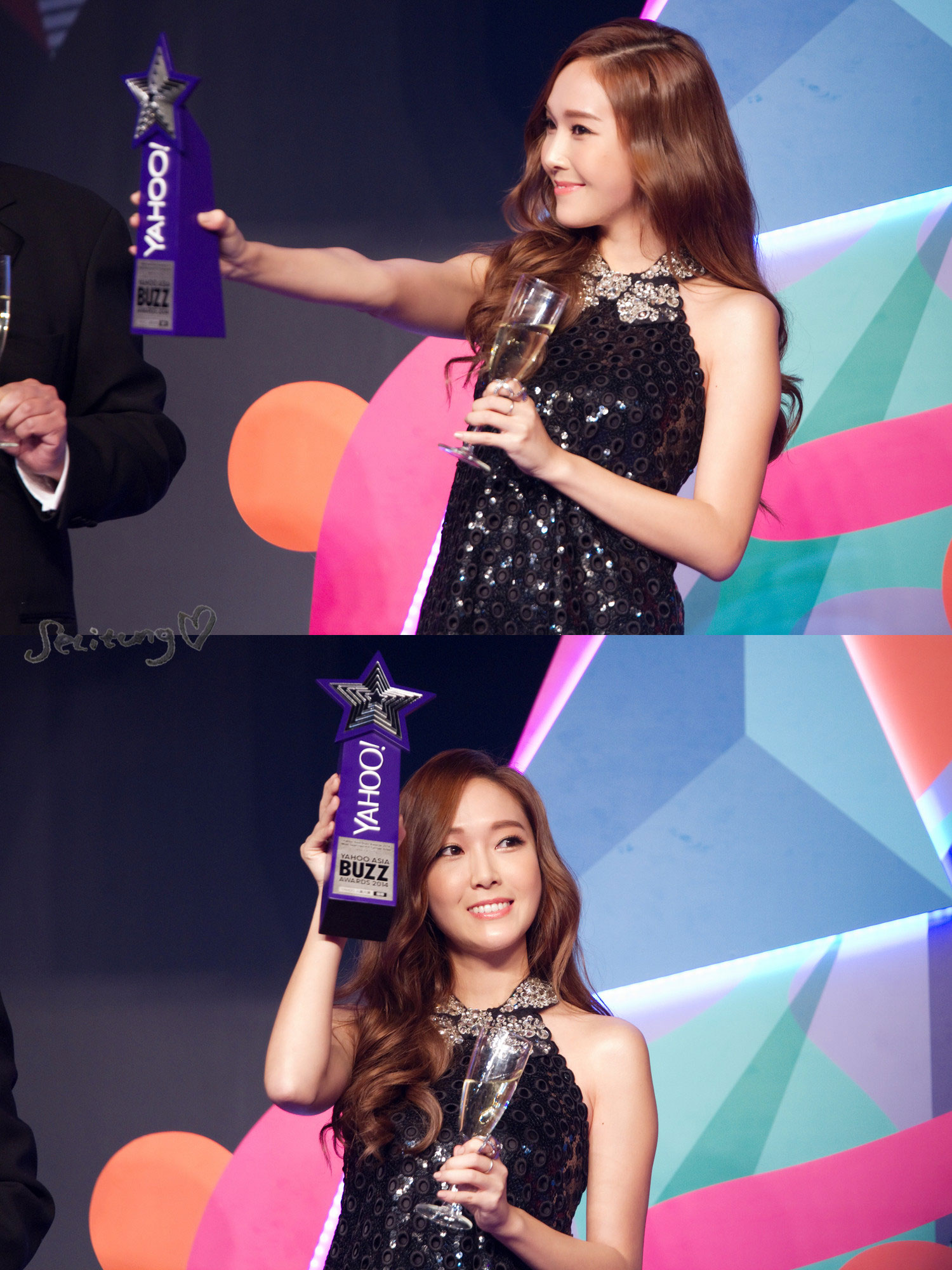 Jessica Yahoo Asia Buzz Awards 2014