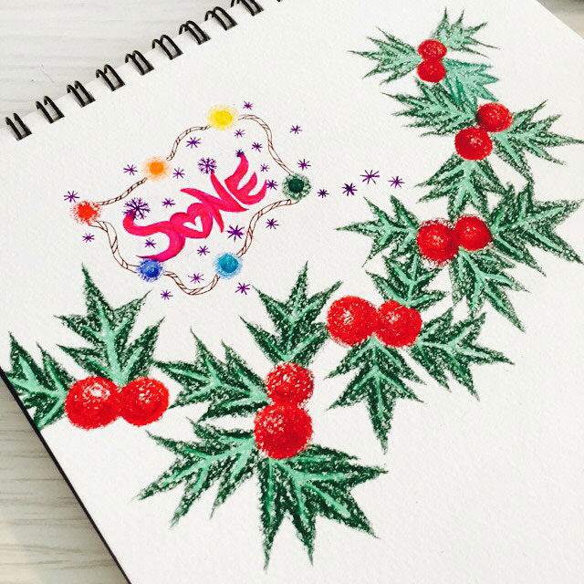 SNSD Taeyeon Instagram Christmas greeting