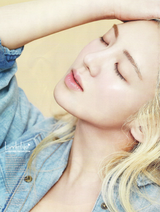 SNSD Hyoyeon Korean Elle Magazine HD