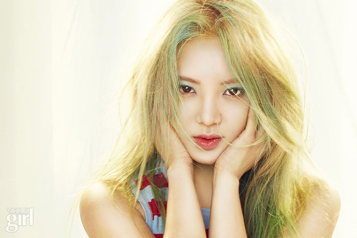 Hyoyeon Vogue Girl Magazine